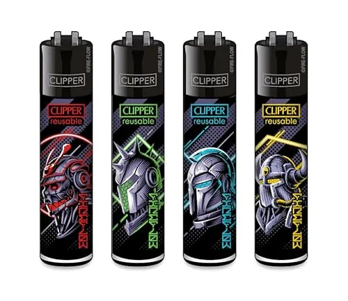Clipper Feuerzeug Quartal 1/2025 (Cyborg Warriors)