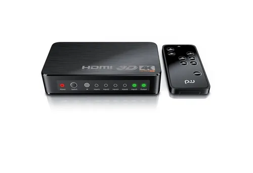 Primewire 5-Port Ultra HD 4K HDMI Matrix-Switch mit Fernbedienung
