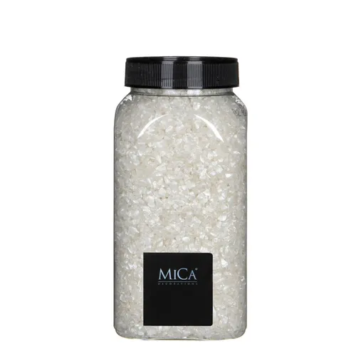 Mica Glasstein creme 2-4 mm 650 ml 1 kg