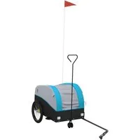 vidaXL Fahrradanhänger - Lastenanhänger für Schweren Gütertransport - Fahrradanhänger mit 30 kg Tragfähigkeit, ideal für Gepäck, Pflanzen oder Werkzeuge. Robustes Eisenmaterial sorgt für Langlebigkeit und Sicherheit beim Transport.