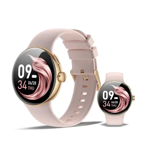 SmartWatch XINJI N2 - Fitness Tracker mit Bluetooth und AMOLED Display - Smartwatch mit umfassendem Fitness-Tracking, Blutsauerstoffmessung ohne Smartphone und Musikspeicher für unterwegs. Ideal für aktive Nutzer!