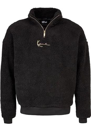 Karl Kani Herren SMALL Signature Teddy Troyer Black Black, XXL