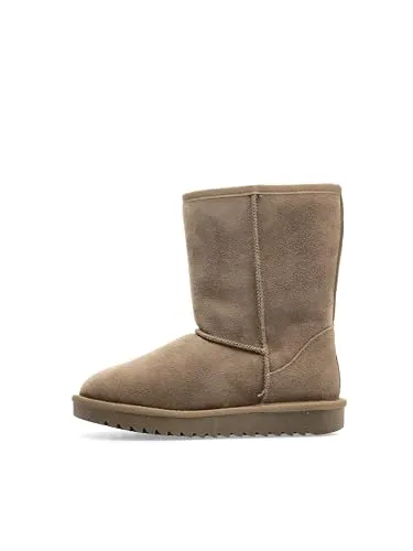 Ara Ara 29919-08 ALASKA Damen Stiefel in Beige - Wanderschuhe mit Leder und Lammfell für warme Füße an kalten Wintertagen, atmungsaktiv und komfortabel für ein harmonisches Fußklima.