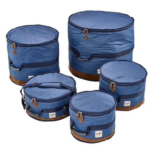 Tama Power Pad Drum Bag Set NB - Zubehör für Schlaginstrumente, robustes Taschenset mit 10mm Polsterung schützt Ihre Drums optimal beim Transport.