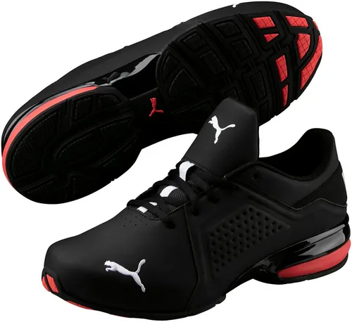 PUMA Viz Runner 191037 Sneaker schwarz 43 EU - Laufschuhe in Größe 43, Schwarz mit stylischem Design und optimalem Tragekomfort für Sport und Freizeit.