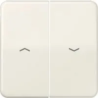 Jung Wippe Jalousie Schalter/Taster CD500 Weiß von Jung