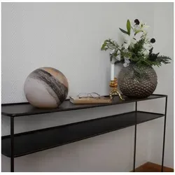 By Rydens Tischleuchte Mira - Tischleuchte in stilvoller Steinoptik beige, ideal für gemütliche Wohnräume, ohne Leuchtmittel und mit E14 Fassung, schafft eine warme Atmosphäre.