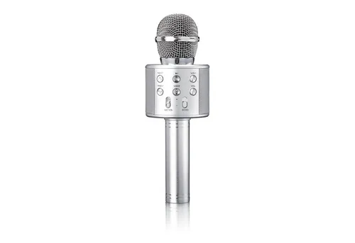 Lenco BMC-040SI Karaoke-Maschine 1.0 (Bluetooth,SD,USB, 3 W)