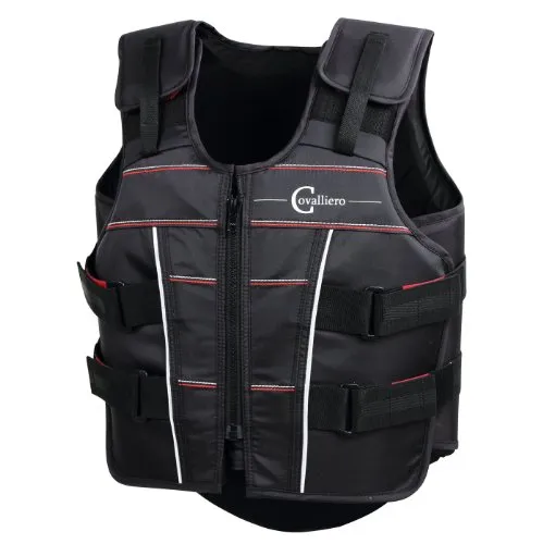 Kerbl Sicherheitsweste Protecto Light, Schwarz, M, 323087