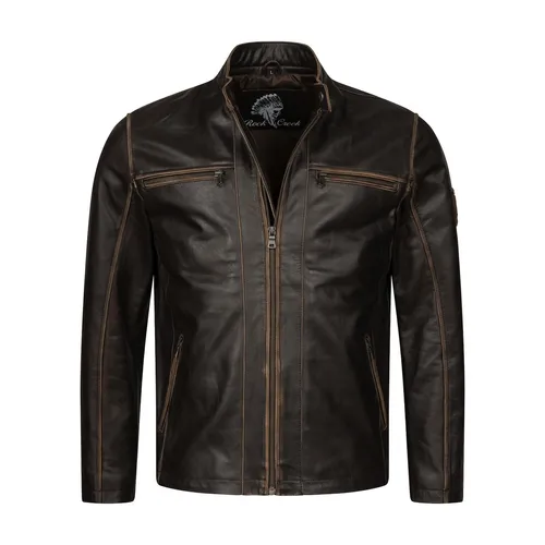 Rock Creek Herren Lederjacke H-351 von Rock-Creek