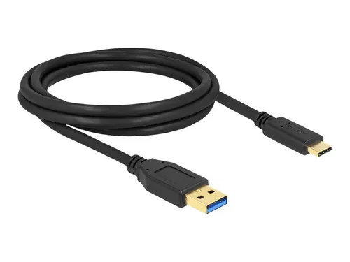 Delock SuperSpeed USB (USB 3.2 Gen 1) Kabel Typ-A zu USB Type-C 2 m