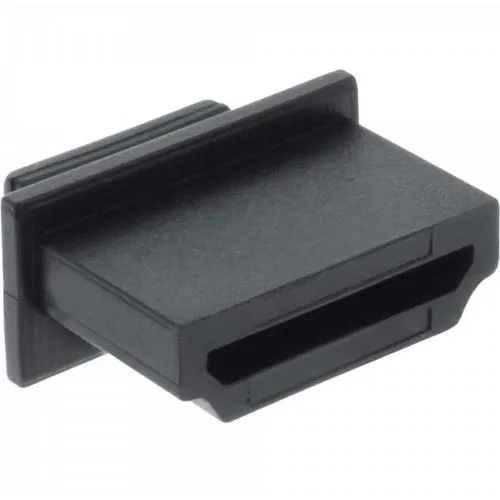 10er InLine Pack Staubschutz, für HDMI Buchse, schwarz von InLine