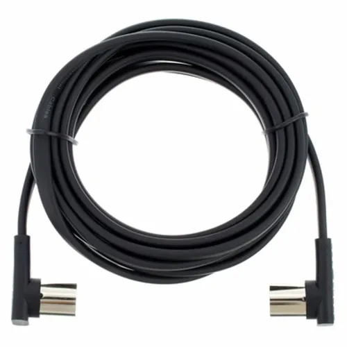 Rockboard Flat MIDI Cable 300cm Black