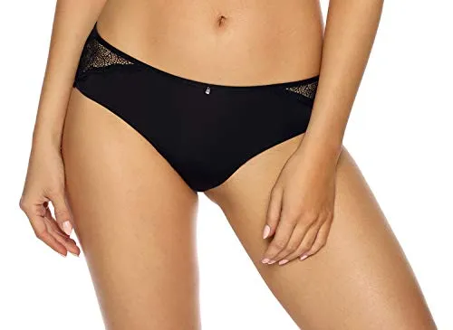 VIANIA! Brasil Slip Brasiliano 204260 Leni Farbe Schwarz, Größe:44