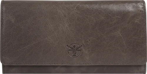 Chiemsee Geldbörse Echt Leder Damen | taupe | 021699 - Damen-Geldbörse aus hochwertigem Echtleder in stilvollem Taupe, bietet viel Platz für Karten und Münzen, perfekt für den täglichen Gebrauch.