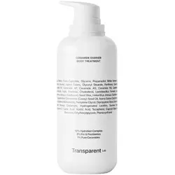 Transparent Lab Ceramide Barrier Body Treatment 400 ml
