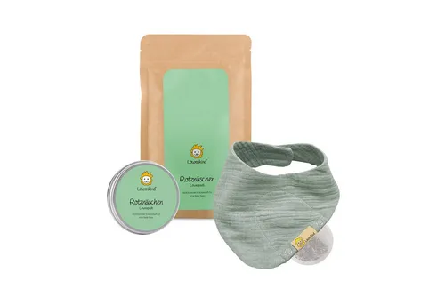 Löwenkind Babypflege-Set Rotznäschen-Set von Löwenkind