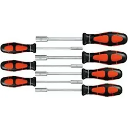 Steckschlüssel-Schraubendreher-Satz 5-13mm 7-teilig von FORMAT