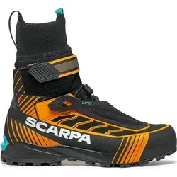 Scarpa Ribelle Tech 3 HD schwarz/orange - 39,5 - Zustiegsschuh für Herren, leicht und wasserdicht mit DROP6-Technologie für effizientes Gehen und optimalem Wetterschutz durch Polartec Windbloc und HDry-Membran.