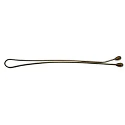 Comair Haarklemmen Klassik 24er Karte 48 mm Braun in braun von Comair