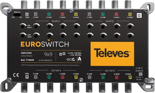 Produktbild Televes MSE927V Euroswitch 17-fach Verstärker
