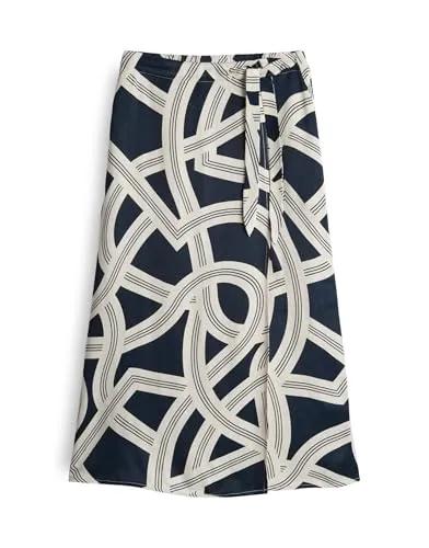 OPUS Damen Midirock ROBALI Lane Wickelrock mit Knotendetail von OPUS