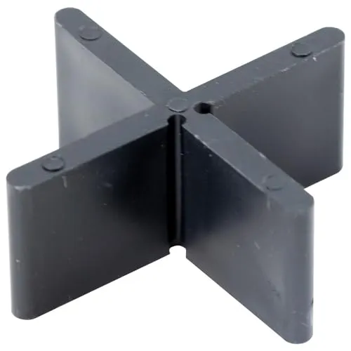 Sanpro Fugenkreuze, Größe 4 mm/Höhe 20 mm, Anzahl 100 Stück (Fugen Boden Bodenplatte Terrasse Terassenplatten verlegen Kreuze) (Pack à 100 Stück)