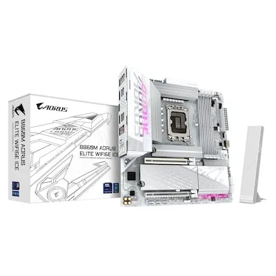 AORUS B860M ELITE WIFI6E ICE