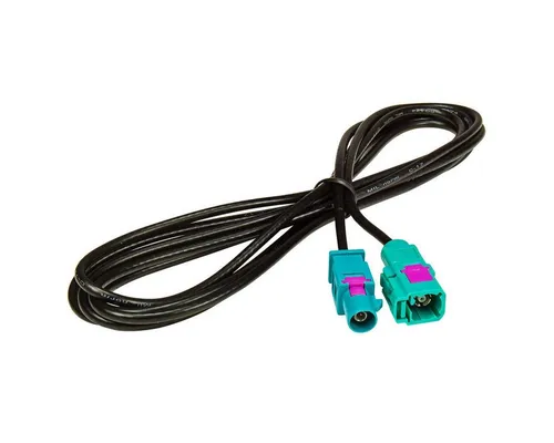 tomzz Audio Fakra Antennen-Verlängerung 2m 200cm Fakra (M) Stecker auf Fakra (F) B KFZ Adapter