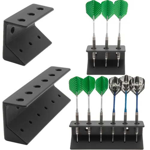 Dartpfeilhalter Darttischständer Wandhalterung Standhalter Darthalter 3/6 Pfeile