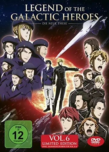Legend of the Galactic Heroes: Die Neue These Vol. 6 + Sammelschuber (Limited Edition) - Filme, Limited Edition mit exklusivem Sammelschuber, ideal für Fans der epischen Sci-Fi-Serie