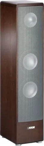 Canton Ergo 690 DC Standlautsprecher - 3-Wege Bassreflexsystem, 170-320 Watt Leistung, wenge-braun, ideal für audiophile Klangerlebnisse