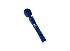 FUN FACTORY Massagestab VIM Wand Massager Midnight Blue – Aufladbares Massagegerät mit 3 Programmen