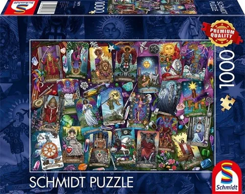 Schmidt Spiele Puzzle Geheimnisvolle Tarotkarten 1000 Teile