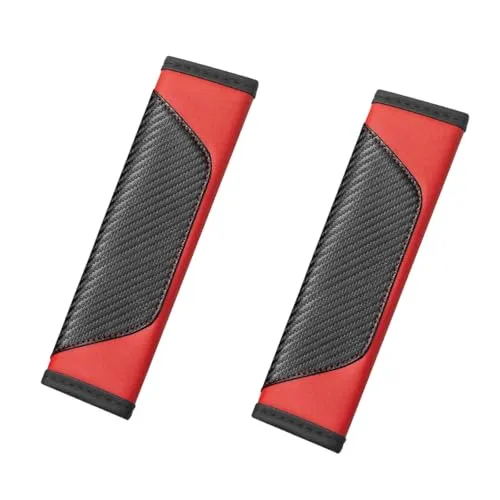 Stück Gurtpolster Auto,Anschnallgurt Polster,Sicherheitsgurt Polster,Gurtpolster Kinder,Multifunktional Sicherheitsgurt Polster Erwachsene,PU-Material Für Meisten Fahrzeug-Sicherheitsgurte Geeignet 2