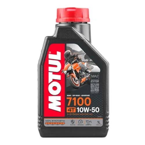 Motul 7100 10W50 4T MA2 Synthetisches Motorrad-Motorenöl