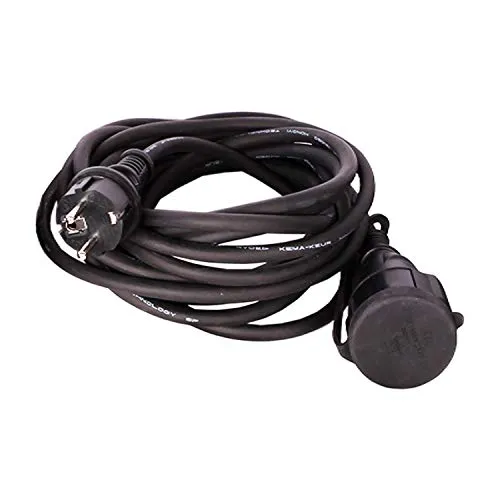 Meter Outdoor Verlängerung Verlängerungskabel für aussen Kabel Stromkabel Tüv GS 10