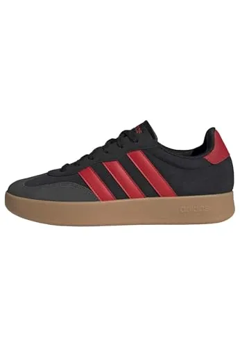 Adidas Herren BARREDA Schuhe, Schwarz-Rot, 45 1/3 EU in rot von adidas