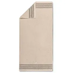 Vossen Cult de Luxe Duschtuch 67 x 140 cm Ivory in weiß von Vossen