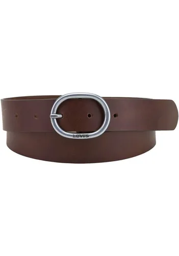 Levi's Women's RED TAB Mainline 100 Leather Belt, Braun, 80 - Damen-Gürtel aus hochwertigem Leder, zeitloses Design für jeden Anlass und ideal zur Betonung Ihrer Taille.