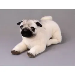 Kösen Mops Sir Henry 41 cm Stofftier - Kuscheltiere, realistisch gestalteter Mops 