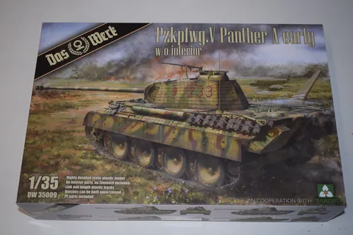 Das Werk 35009 Pz.Kpfw. V Panther A early w/interior 1:35 NEU mit OVP