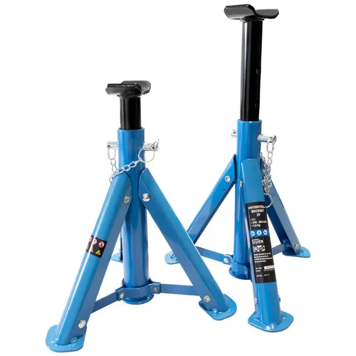 Güde Unterstellbockset 2T - 2000 kg Traglast - Robustes Unterstellbockset für sicheres Arbeiten, ideal für den professionellen Einsatz mit einer Traglast von bis zu 2000 kg.