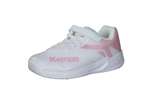 Kempa Kinder Handballschuhe WING 2.0 - Hallenschuhe mit atmungsaktivem Mesh-Obermaterial für optimale Belüftung und MICHELIN Laufsohle für besten Grip auf Hallenböden.