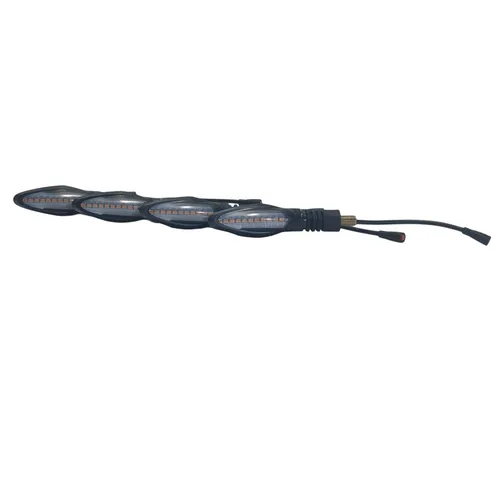 ENEWAY LED Blinklicht Captain PRO Blinkerset (Set, 4-St.) - LED-Blinklichter für Captain PRO, nachrüstbar und mit fest integrierten gelben Leuchtmitteln für optimale Sichtbarkeit im Straßenverkehr.
