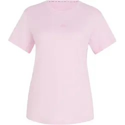 adidas Performance T-Shirt YOGA ESSENTIALS rosa L (42/44) - Sportliches T-Shirt für Yoga- und Fitnessliebhaber, aus atmungsaktiver Polyester-Baumwoll-Mischung, ideal für maximalen Komfort beim Training.