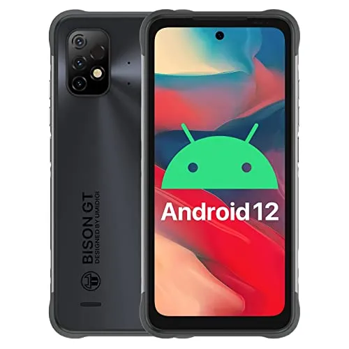 UMIDIGI Bison GT2 Outdoor Smartphone, 8GB+128GB Robustes Handy, Android 12, 64MP+24MP Nachtsicht, 6.5