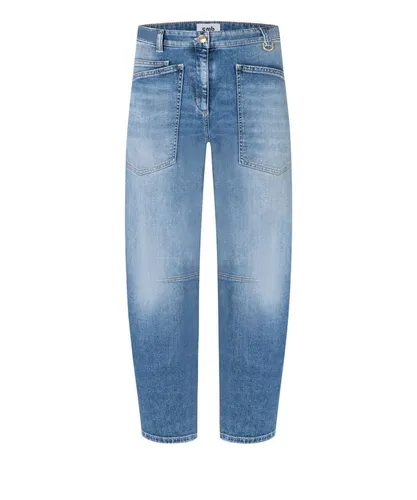 Cambio 5-Pocket-Jeans Ocean Lefthand Medium Used in blau von Cambio