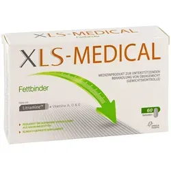 XLS Medical Fettbinder Tabletten 60 St - rezeptfrei, effektiver Fettbinder zur Unterstützung beim Abnehmen