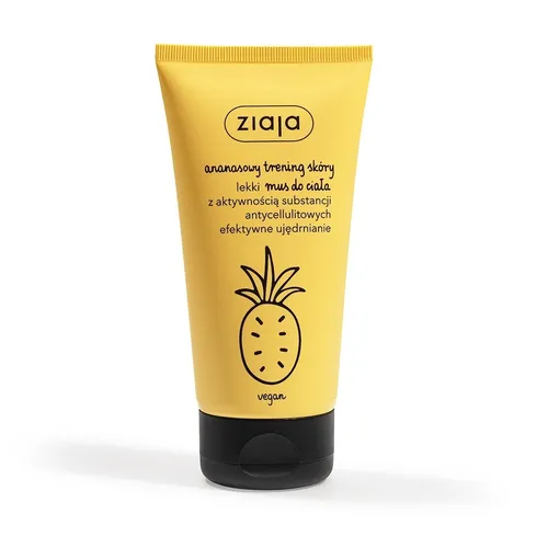 Ananasowy Trening Skóry lekki mus do ciała 160ml Ziaja 5901887047988